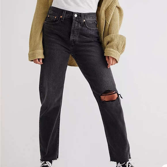 Levi's Wedgie Straight Jeans size 31 - Picture 2 of 3